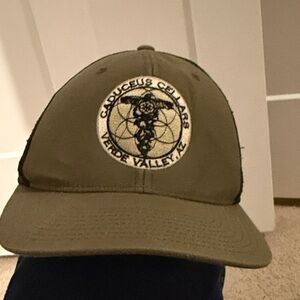 Caduceus Cellars (winery owned by the lead singer of Tool, James Olive Green Cap